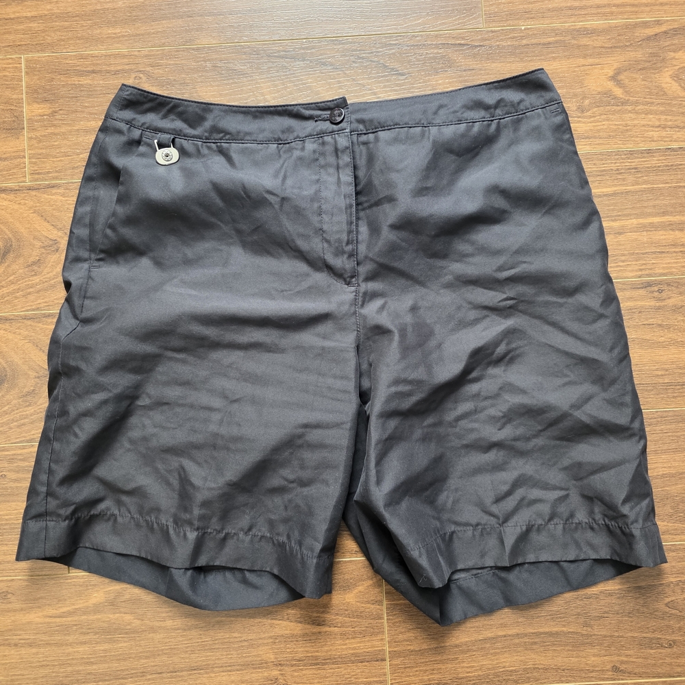 3 For 14 Lizgolf Elegant Black Women's Bermuda Shorts